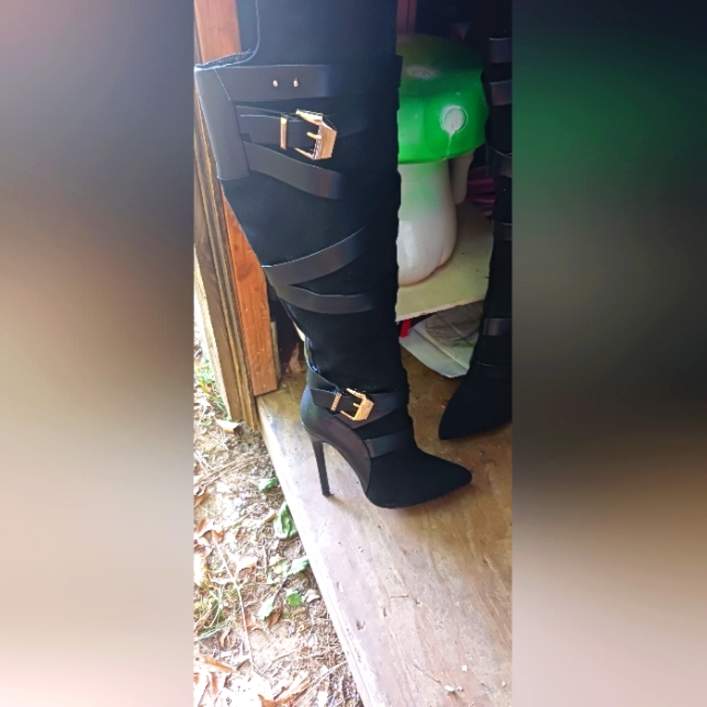 Thigh high boots